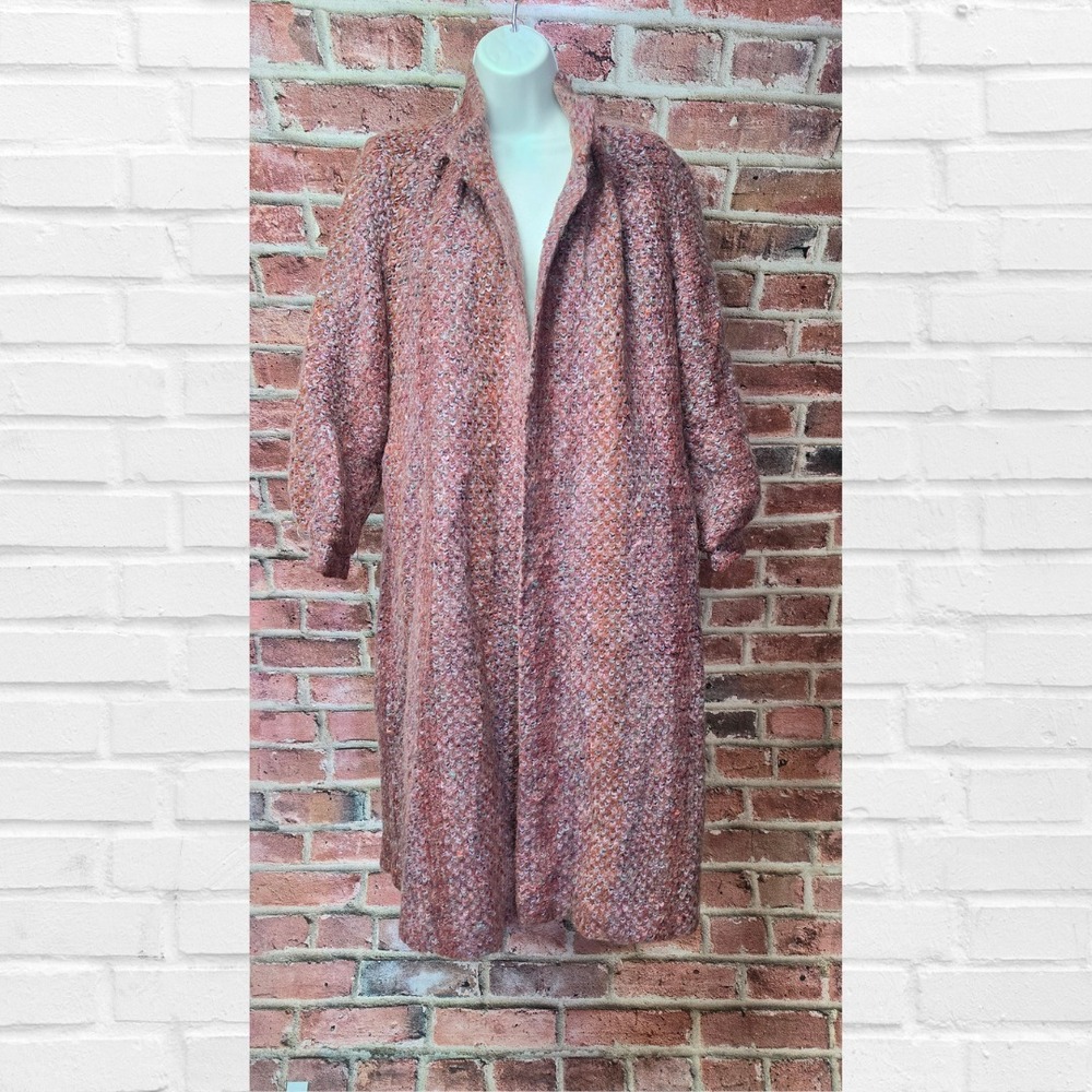 Vintage Women's MJ‎  Purple Wool Coat